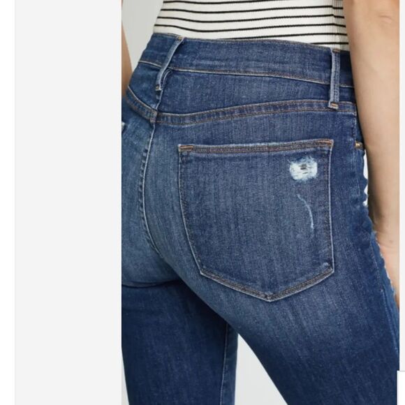 FRAME DENIM Le Skinny High Jeans HILLTOP - Picture 5 of 9